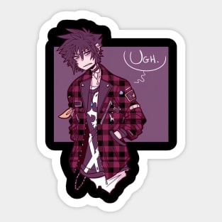 Vanitas Is Grumpy Sticker